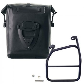 Sacoche latérale Khali TPU + cadre gauche Ducati Scrambler 1100