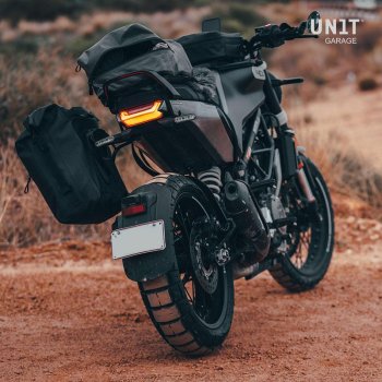 Sacoche latérale Khali TPU + cadre gauche Husqvarna 401 (à partir de 2020)