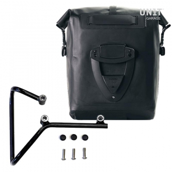 Sacoche latérale Khali TPU + cadre Husqvarna Svartpilen 701