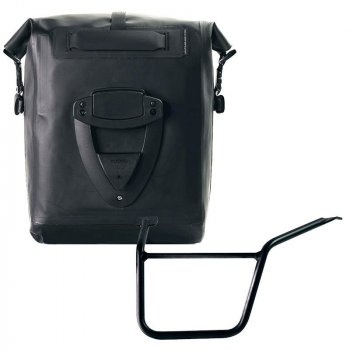 Sacoche latérale en TPU Khali + Cadre gauche Pan America 1250