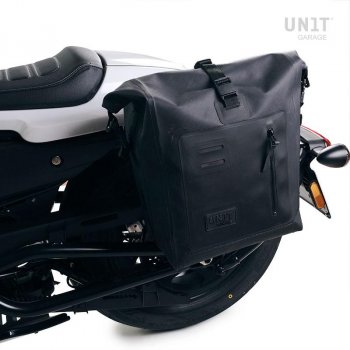Sacoche latérale Khali TPU + cadre gauche Sportster S 1250