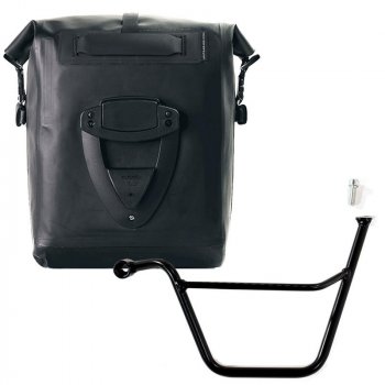 Sacoche Latérale Khali TPU + Sous-Châssis Gauche Triumph Scrambler 900 (2006-2017)