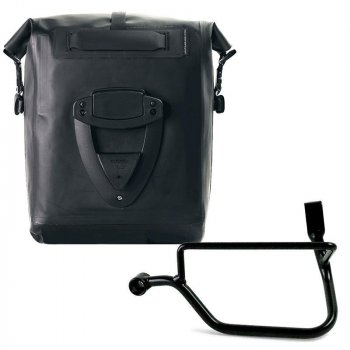 Sacoche Latéral Khali TPU + Sous Cadre Gauche Triumph Street Twin 900 (2016 jusqu'à maintenant)