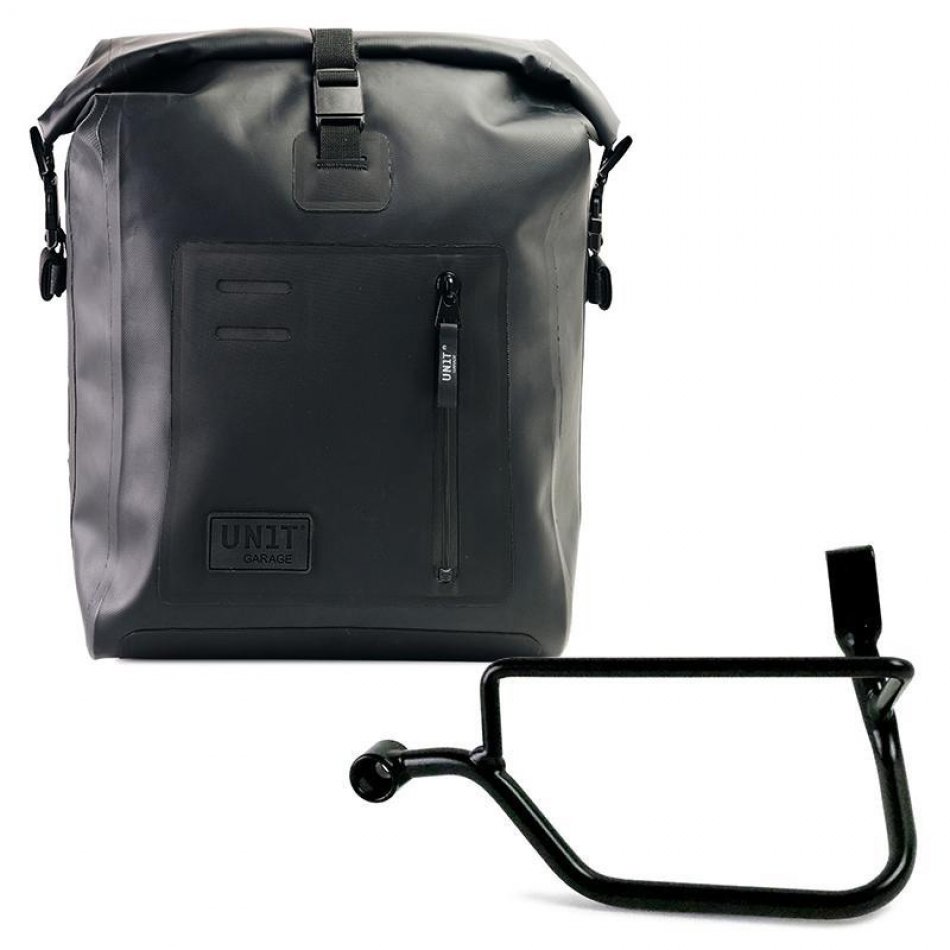 Sacoche Latéral Khali TPU + Sous Cadre Gauche Triumph Street Twin 900 (2016 jusqu'à maintenant)