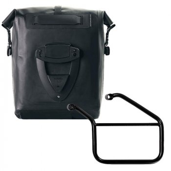 Valise latérale Khali TPU + Berceau gauche Triumph Trident 660