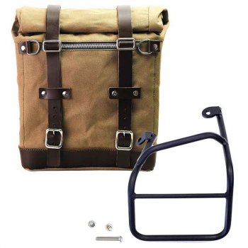 Sacoche latérale en toile + cadre gauche Ducati Scrambler 1100