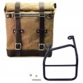 Sacoche latérale Scram en toile 22L-30L + cadre gauche Ducati Scrambler 1100