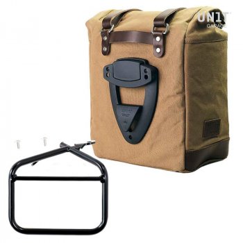 Sacoche latérale Toile + Sous-châssis Ducati Scrambler