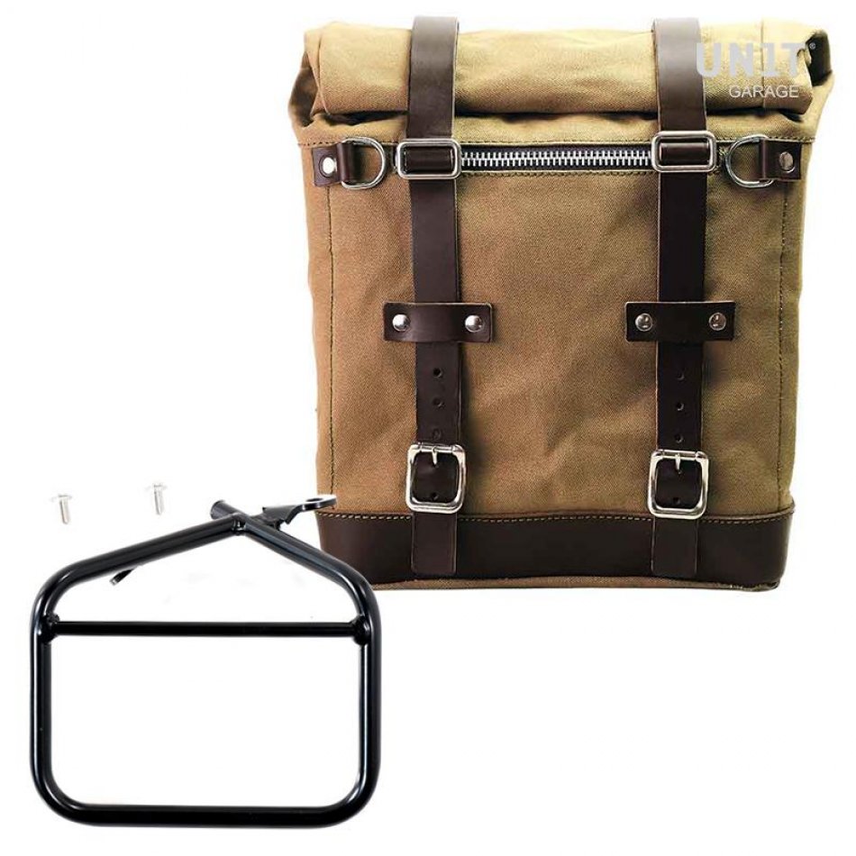 Sacoche latérale Toile + Sous-châssis Ducati Scrambler