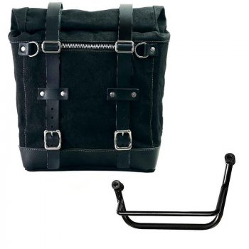 Sacoche latérale en toile + sous-châssis Guzzi V85 TT