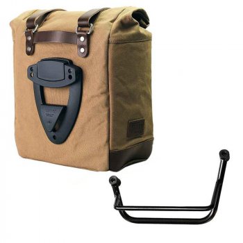 Sacoche latérale en toile + sous-châssis Guzzi V85 TT