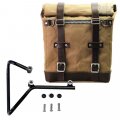 Sacoche latérale Scram en toile 22L-30L + cadre Husqvarna svartpilen 701