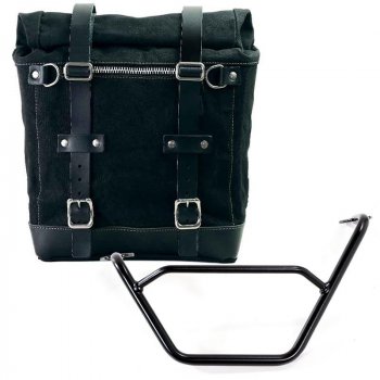 Sacoche latérale en toile + cadre R1200 GS LC