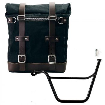 Sacoche latérale en toile + cadre Triumph Bonneville T100 (2001-2016)