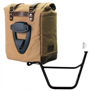 Sacoche latérale en toile + cadre Triumph Bonneville T100 (2001-2016)