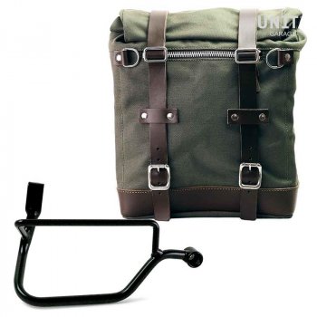 Sacoche latérale en toile + cadre Triumph Street Twin 900 DX (2016 jusqu'à maintenant)