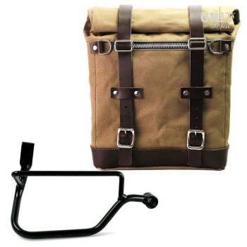 Sacoche latérale en toile + cadre Triumph Street Twin 900 DX (2016 jusqu'à maintenant)