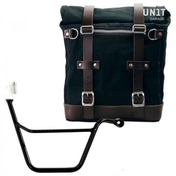 Sacoche latérale en toile + Cadre Triumph T100 Bonneville DX (2001-2016)