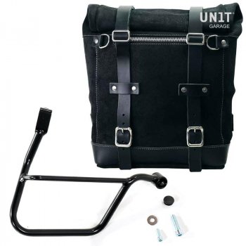 Sacoche latérale en daim ciré Scram 22L-30L + sous-châssis droit Triumph Street série 900 (à partir de 2017)