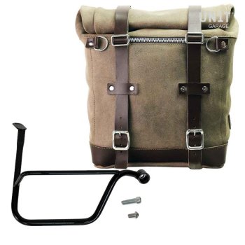 Sac fourre-tout en cuir + monture DX Triumph Speed Twin 1200 (2019 jusqu'à maintenant)