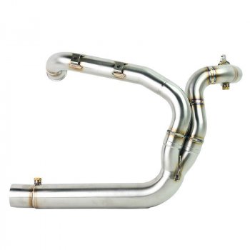 Collecteur de silencieux sans catalyseur en acier inoxydable