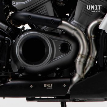 Collecteur de silencieux sans catalyseur en acier inoxydable