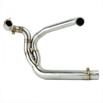 Collecteur de silencieux sans catalyseur en acier inoxydable