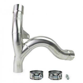 Collecteur de silencieux sans catalyseur en acier inoxydable