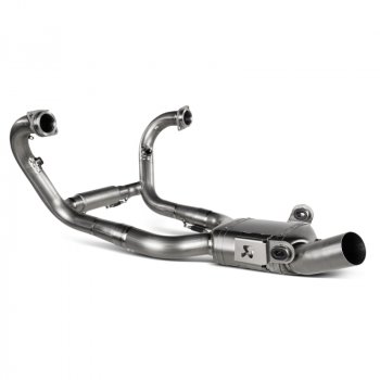 Collecteurs d'échappement Akrapovic Titane + leurre de voyant moteur EURO 5+ BMW R1300GS et ADV