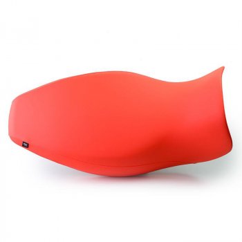 Housse de selle orange (selle longue)