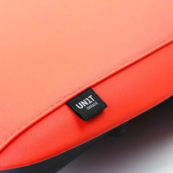 Housse de selle orange (selle longue)