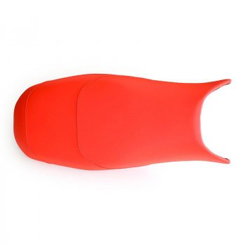 Housse de selle Rallye en cuir orange