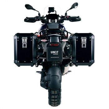 Paire de sacoches Atlas Frameless en Aluminium 47L+47L + Système d'attache pour sacoches BMW R1300GS Frameless