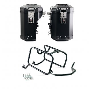 Paire de sacs Atlas en aluminium 39L + 32L + Cadres KTM pour sacoches aluminium Atlas