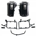 Paire de sacs Atlas en aluminium 39L + 32L + Cadres de sacoches en aluminium Atlas BMW F900GS ADV