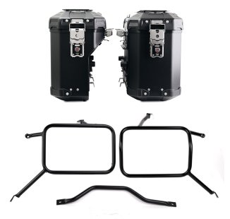 Paire de sacs Atlas en aluminium 39L + 32L + Cadre pour sacs Atlas en aluminium Triumph Street Scrambler 900 (à partir de 2026)