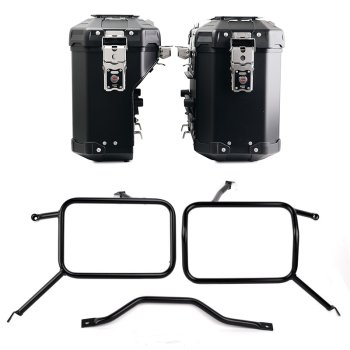 Paire de sacs Atlas en aluminium 39L + 32L + Cadre pour sacs Atlas en aluminium Triumph Street Scrambler 900 (à partir de 2026)