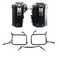 Paire de sacs Atlas en aluminium 39L + 32L + Cadres de sacoches en aluminium Atlas Yamaha Ténéré 700