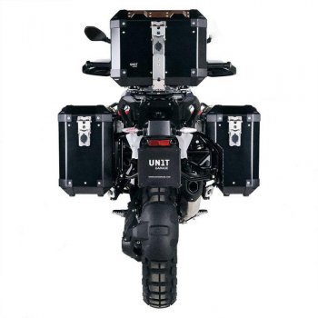 Paire de sac Atlas en Aluminium 40L + 34L + Cadres de sacoches en aluminium BMW R1300GS