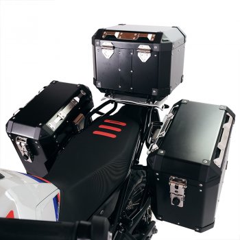 Paire de sacoches aluminium Atlas 47L+41L pour cadres BMW F900GS
