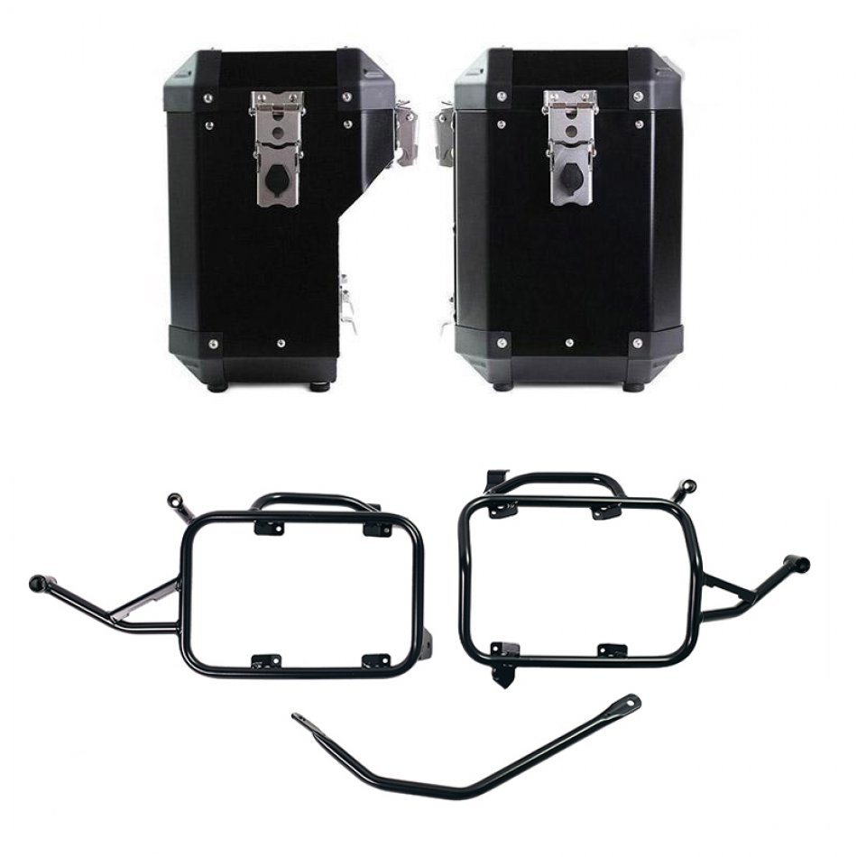 Paire de sacoches aluminium Atlas 47L+41L pour cadres BMW F900GS