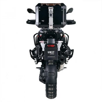 Paire de sacoches aluminium Atlas 47L+41L + Cadres pour sacoches aluminium BMW R1300GS