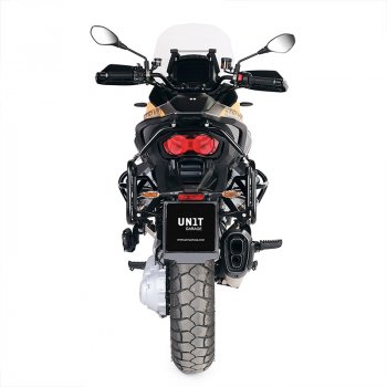 Paire de sacoches Atlas Aluminium 47 L + 47 L avec cadres Moto Guzzi Stelvio (à partir de 2024)