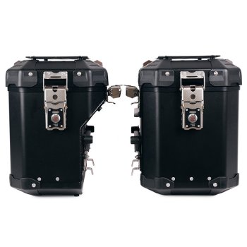 Ensemble de sacoches latérales Atlas en aluminium 48L+41L