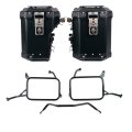 Ensemble de sacoches latérales Atlas en aluminium 48L+41L + Cadres de sacoches en aluminium Atlas Yamaha Ténéré 700