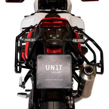 Ensemble de sacoches latérales Atlas en aluminium 48L+41L + Cadres de sacoches en aluminium Atlas Yamaha Ténéré 700