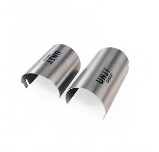 Paire de caches collecteurs d'admission inox BMW R12 NineT et R12