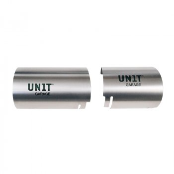 Paire de caches collecteurs d'admission inox BMW R12 NineT et R12