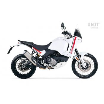 Paire de panneaux latéraux Ducati DesertX Star White Silk