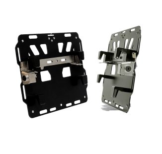 Paire de plaques en aluminium pour supports de sacoches BMW R1300GS ADV